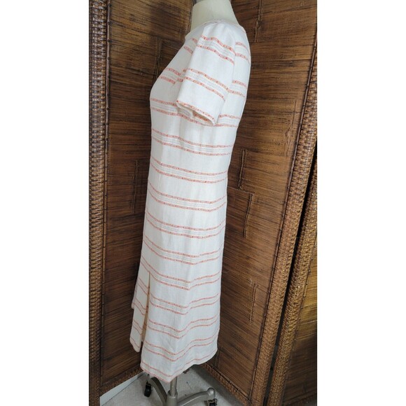 Rare Vintage 60s Leonard Arkin 2pc Linen Dress Suit VTG Size 12 (Modern 8?) - Picture 7 of 16